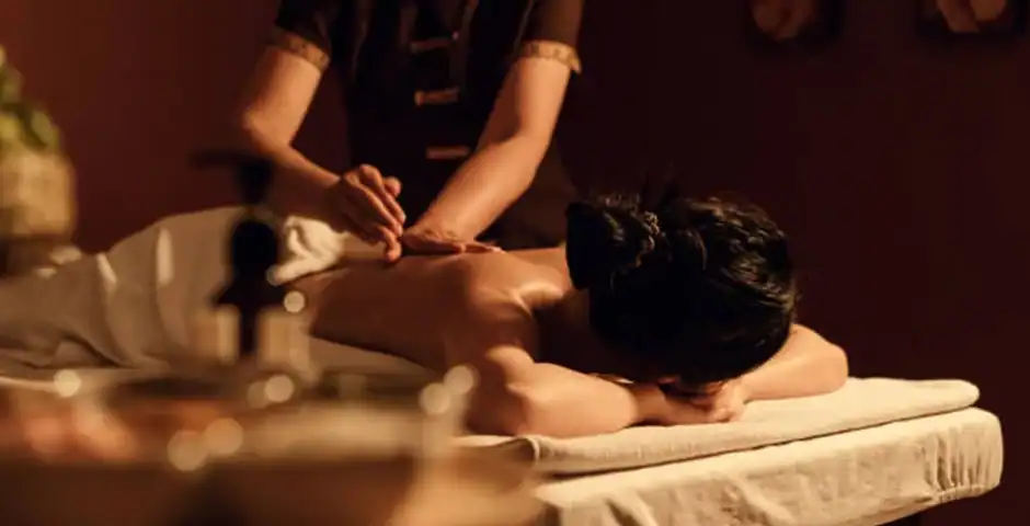 Traditional Thai massage technique
