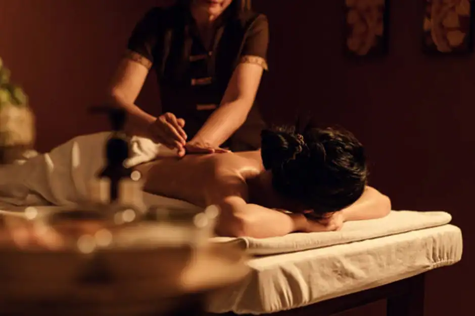 Traditional Thai massage technique