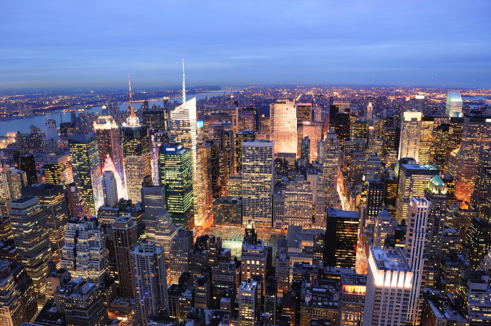 New York City skyline view