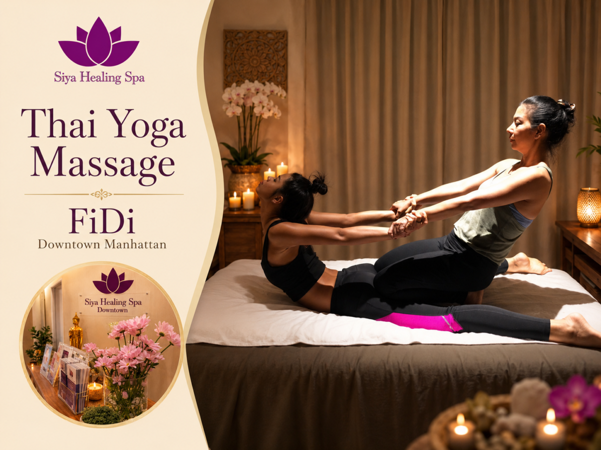 Thai yoga massage
