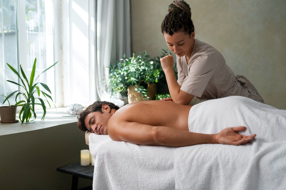 relaxing thai oil massage